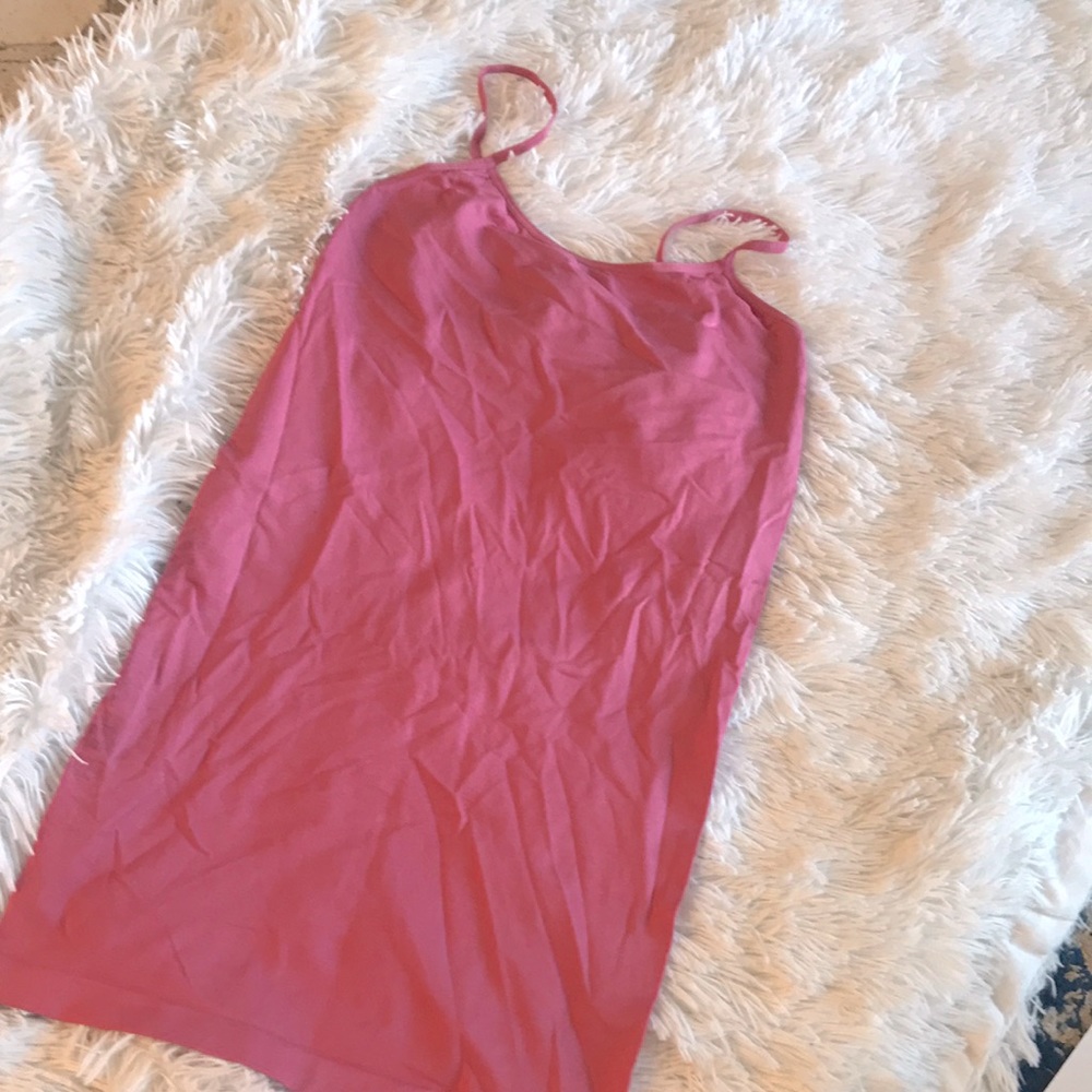 Long stretch tank top